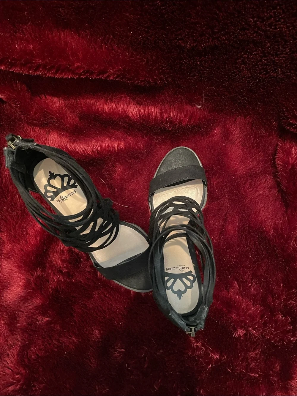 Fergalicious stylish wedges